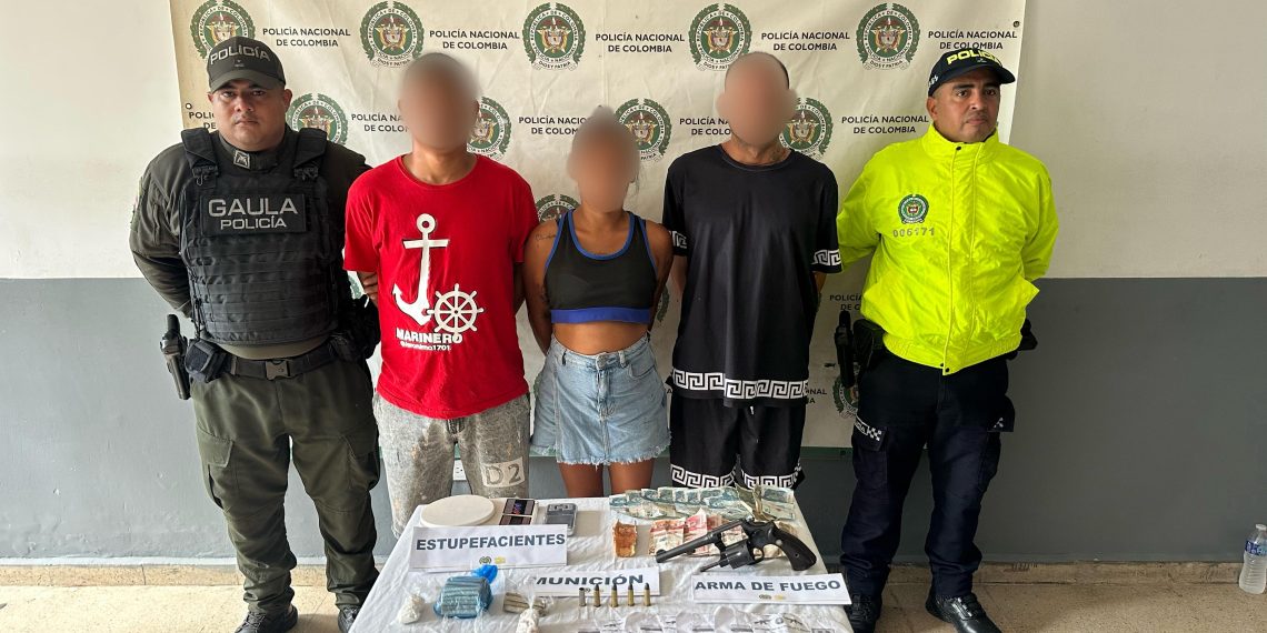 Capturan en Sabanalarga a tres presuntos integrantes de «Los Costeños»