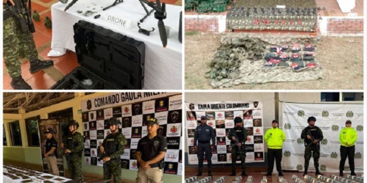 Ejército presenta positivo balance operacional en la Orinoquía colombiana, durante el primer trimestre