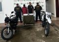 Cayeron “Chiquito Malo” y “El Cachaco” con arma, motos y panfletos en Bolívar