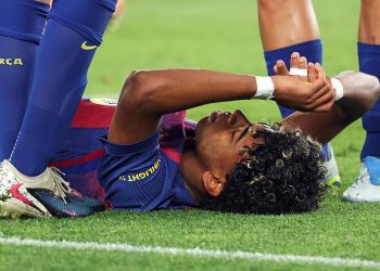 Yamal se despide de LaLiga por lesión muscular