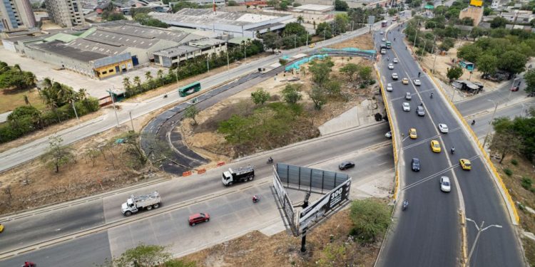 Obras en la Circunvalar avanzan 23,35 % entre Murillo y calle 30