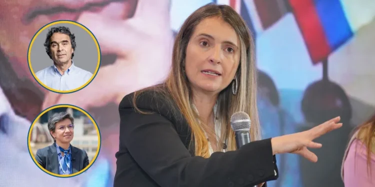 Paloma Valencia invita a unión a Claudia López y Sergio Fajardo: «Cepeda es un precipicio»