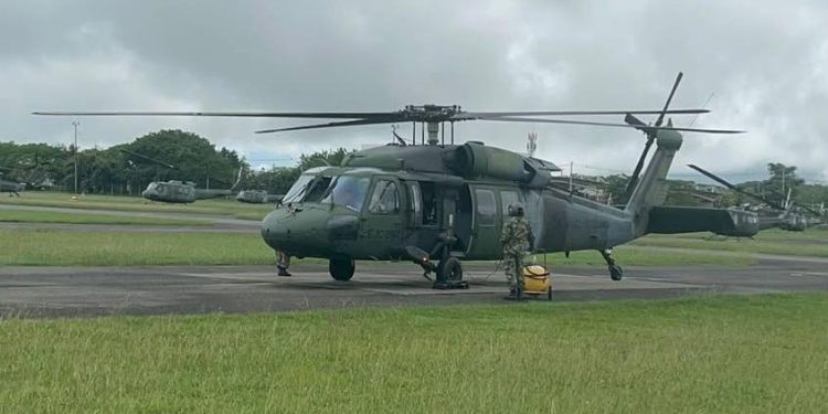 Confusión en plan de vuelo, causa de incidente de helicóptero militar en El Dorado el 13 de marzo