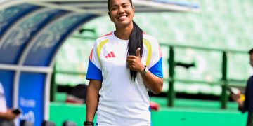 «Sabemos lo que podemos dar y terminar con el marcador arriba es importante»: Daniela Arias