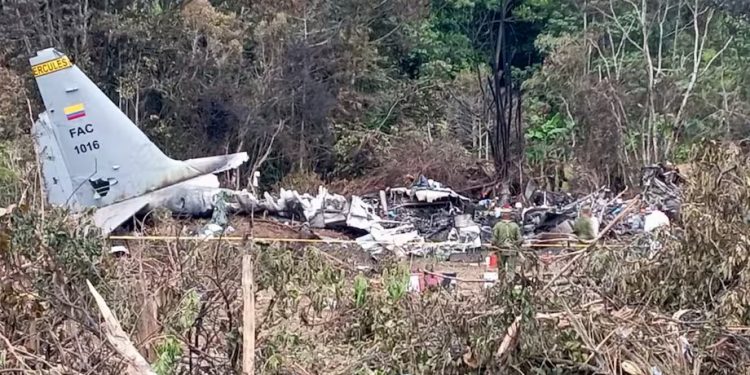 FAC confirma falta de seguro en avión Hércules accidentado en Putumayo
