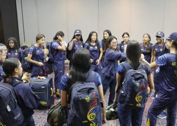 La Selección femenina de fútbol abrió la Villa Suramericana