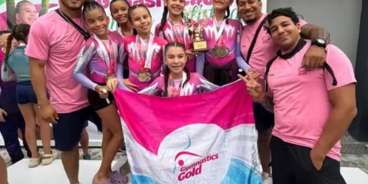 Gymnastics Gold y Buena Esa Barranquilla brillaron en Armenia