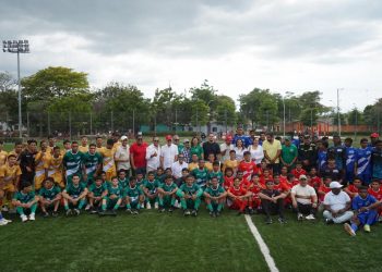 Juan de Acosta y Sabanagrande inician, con triunfo, la gran final de Golea Atlántico