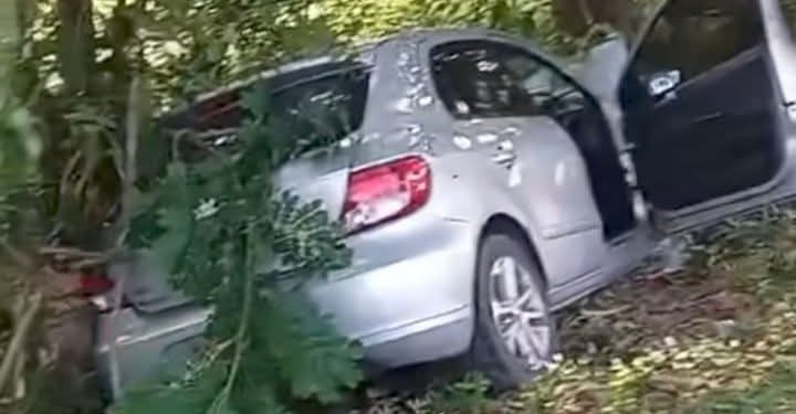 Aparatoso accidente en la vía Guamal – El Banco alarma a conductores del sur del Magdalena