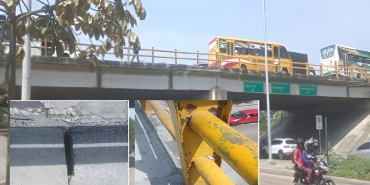Cierre temporal del Puente de la Cordialidad en Barranquilla por mantenimiento