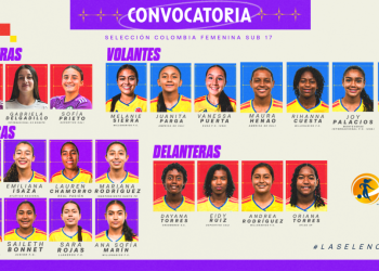 CONMEBOL Sub-17: Convocatoria Selección Colombia femenina Sub-17