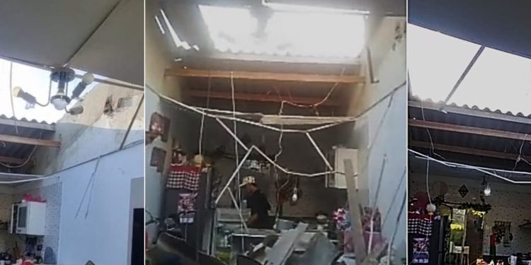 Cilindro de gas cae sobre vivienda en Soledad y deja graves daños materiales