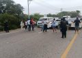 Bloqueo total en la Vía al Mar en Cartagena por protestas ciudadanas
