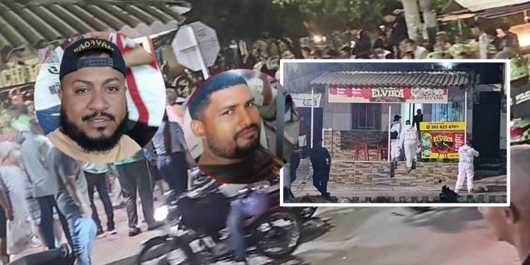 Doble crimen sacude a Las Colinas: Ataque sicarial en pleno establecimiento deja dos muertos en Barranquilla