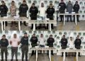 Capturan a seis presuntos integrantes de ‘Los Costeños’ y ‘Los Pepes’ por extorsión en Barranquilla