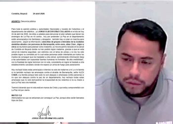 Alias ‘Castor’ denuncia un plan para asesinarlo desde la cárcel de Cómbita