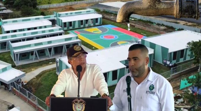 Colegio-universidad de El Tarra inaugurado por Petro sigue cerrado ¡Cuatro meses después, sin agua ni luz!