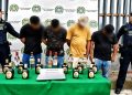 Se iban de rumba con licor robado en plena ley seca: cuatro capturados y un menor aprehendido