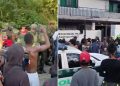Asonada en Tolima durante operativo contra minería ilegal: quemaron vehículos de la Policía