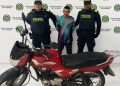 Se movilizaba en una moto reportada como hurtada y fue capturado en PuebloViejo