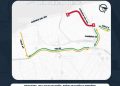 Cierre temporal en la Avenida del Río en Barranquilla por grabación de serie: estas son las rutas alternas