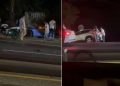 Accidente múltiple en la Autopista al Mar deja personas heridas en el área metropolitana de Barranquilla