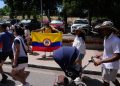 Colombianos votaron en España con ambiente de fiesta
