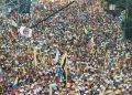 Multitudinario cierre de campaña de Abelardo de la Espriella congregó a miles de personas en Buga