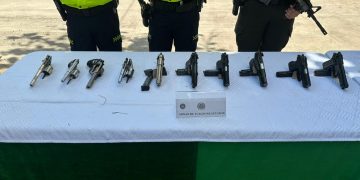 En Bolívar, 19 armas menos en las calles: el balance de un mes de ofensiva contra el porte ilegal