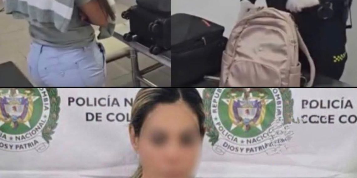 Golpe al narcotráfico internacional: Cae presunta modelo con cargamento de cocaína en el aeropuerto de Cartagena
