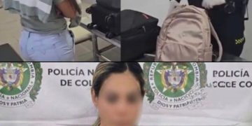 Golpe al narcotráfico internacional: Cae presunta modelo con cargamento de cocaína en el aeropuerto de Cartagena