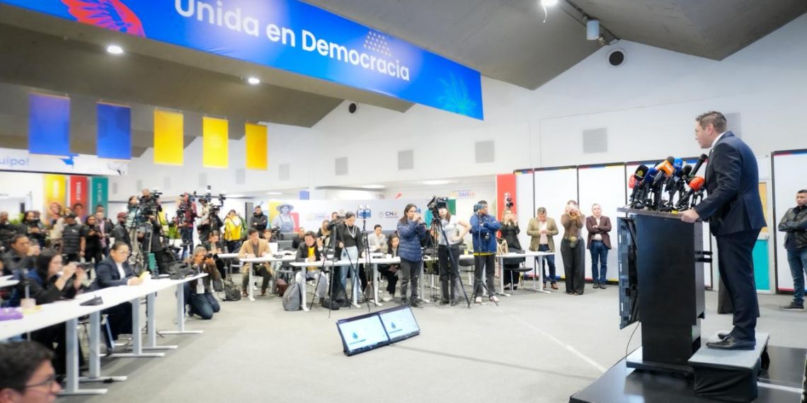El Consejo Nacional Electoral instala la Comisión de Escrutinio Nacional para la segunda vuelta presidencial