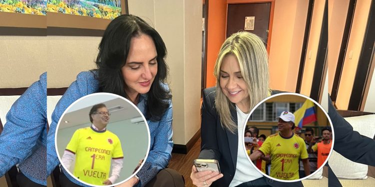 Imágenes de Petro genera controversia política por uso de la camiseta de la Selección Colombia en campaña
