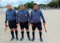 Los árbitros, también se destacan en la conducción de los partidos de Soledad. Aparecen Leonardo Rocha, Benjamín Marenco y Henry de la Hoz.