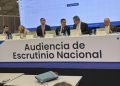 Instalan audiencia de escrutinio nacional de la segunda vuelta presidencial ante el CNE