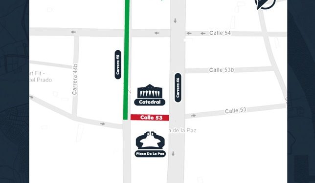 ¡Atención conductores! Cierran importante vía en la Plaza de la Paz por el Festival de la Salchipapa
