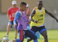 Colombia entrenó con equipo alterno tras asegurar su clasificación