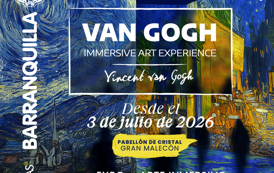 Barranquilleros vivirán la experiencia de la obra del artista Van Gogh con exhibición interactiva
