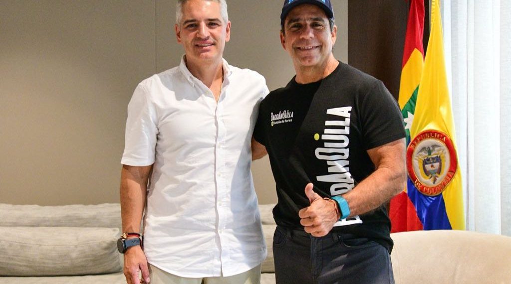 Gobernador de Antioquia destaca transformación de Barranquilla y elogia gestión de Alejandro Char