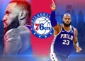 LeBron James fue presentado como jugador de los Philadelphia 76ers