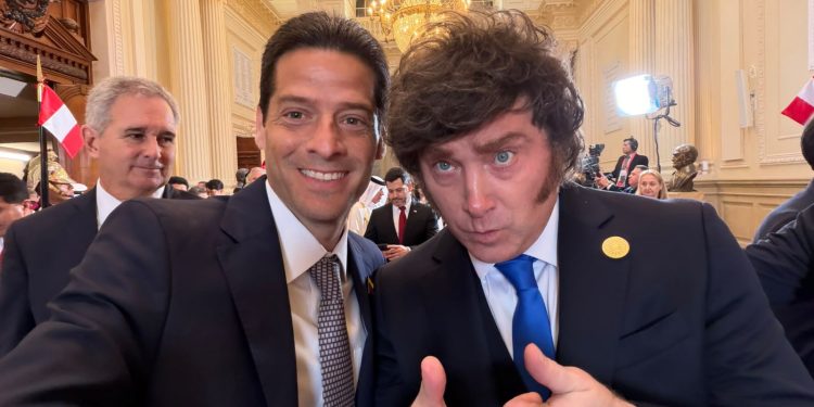El ministro de Relaciones Exteriores designado, Mauricio Gómez Amín fortalece agenda internacional con presidentes de Argentina, Ecuador y Paraguay