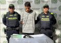 Capturan a joven de 20 años con una pistola durante operativo policial en Sabanagrande
