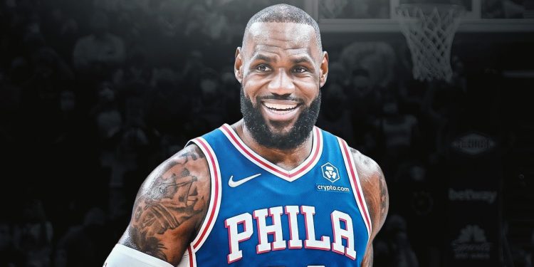 LeBron James jugará con los Sixers en busca de otro título de la NBA