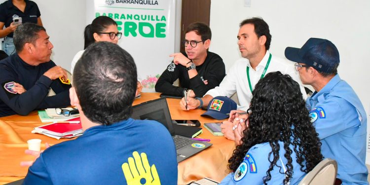 Alcaldía de Barranquilla logra creación de mesa permanente contra incendios forestales en Vía Parque Isla Salamanca