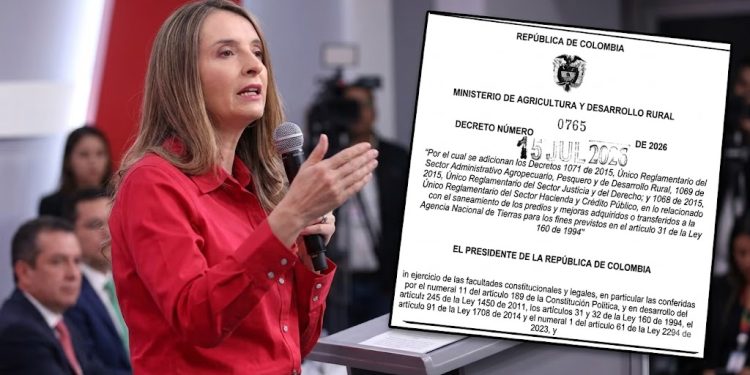 Paloma Valencia alerta por decreto del Gobierno Petro y advierte que “pone en riesgo la propiedad privada”