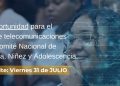 Última oportunidad: el gremio de telecomunicaciones tiene hasta el 31 de julio para postular su representante ante el Comité Nacional de Tecnología, Niñez y Adolescencia