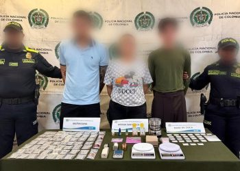 Policía captura a tres presuntos integrantes de “Los Costeños” y desmantela laboratorio de drogas sintéticas al note de Barranquilla