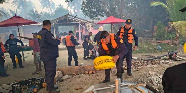 Alcaldía de Barranquilla apoya atención de emergencia en el Parque Nacional Isla Salamanca