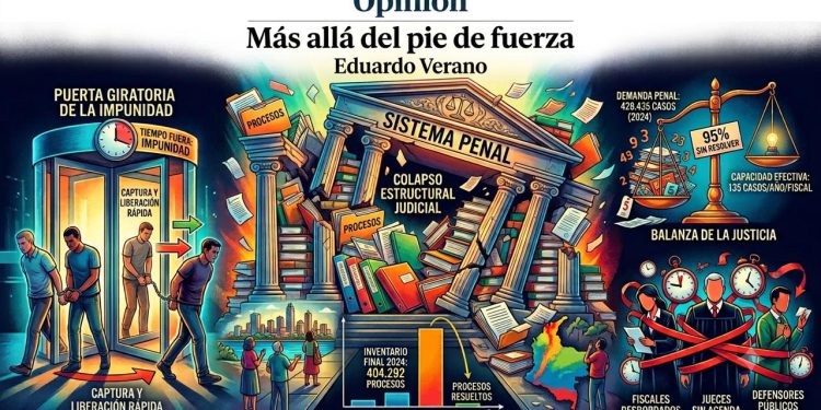 Más allá del pie de fuerza