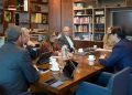 Fiscal General y ministro de Justicia designado sostienen primera reunión para definir agenda de trabajo del nuevo Gobierno